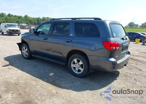 2008 Toyota Sequoia Sr5 5.7L V8 из США, поврежденный, VIN 5TDBY64A78S015451